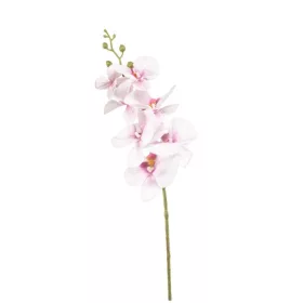 Élethű pillangóorchidea ág 84 cm pink