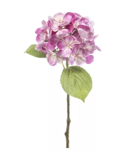 Élethű hortenzia 47 cm rózsaszín