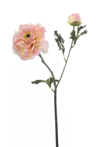 Élethű szálas boglárka 47cm -pink