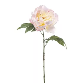 Élethű szálas selyemvirág peonia 55cm -  light pink