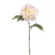 Élethű szálas selyemvirág peonia 55cm -  light pink