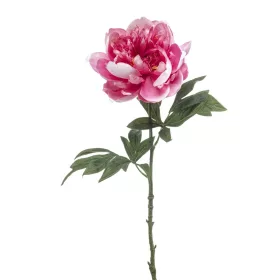 Élethű szálas peonia 55cm - pink