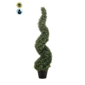 Élethű buxus bokor spirálos 120cm UV-s