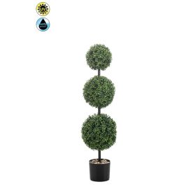 Élethű buxus bokor 3-mas 100cm UV-s