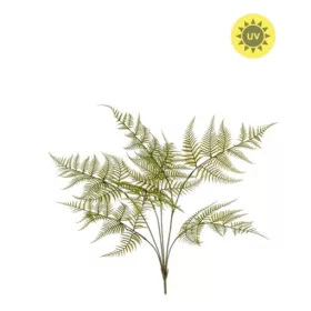UV-álló élethű kerti műpáfrány bokor – zöld, 65 cm