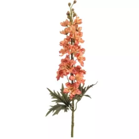 Élethű delphinium (szarkaláb) ág narancs 84 cm