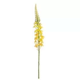 Élethű sárga lizinka (Lysimachia) művirág ág 66 cm