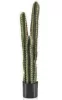 Élethű oszlopos Cereus kaktusz dekor műnövény cserépben 95 cm