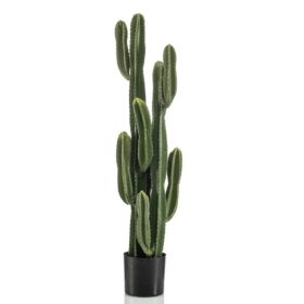   Élethű Euphorbia ingens kaktusz dekor műnövény cserépben 125 cm
