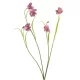 Élethű rózsaszín kockásliliom (Fritillaria) művirág ág 52 cm