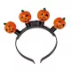 Halloween-i fejpánt töklámpásos