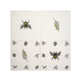 Szalvéta 24x24cm - Méhecske