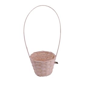 Fehér bambusz kaspó füllel 13 x 34 cm