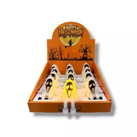 Halloween dekor ledes -Sikoly 8x5x6,8cm