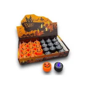   Halloween LED mécses 3,7x4cm 2 féle színben választható/db 