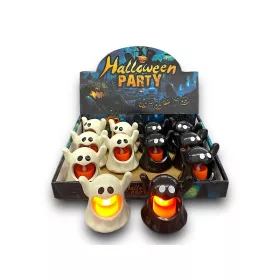   Halloween LED szellem 8,7,5cm 2 féle színben válaszható/db 