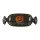 Halloween cukorka tartó tál 35x13cm fekete