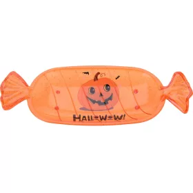 Halloween cukorka tartó tál 35x13cm narancs
