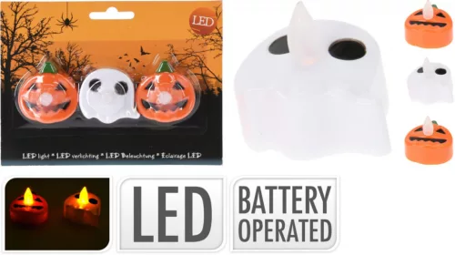 3 db-os led halloween figura