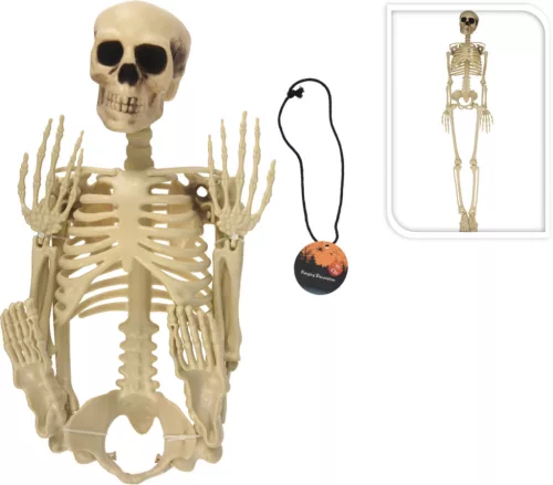 Halloween csontváz dekor 90cm