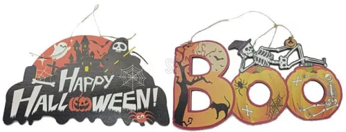 Halloween -Dekor fatábla 2 féle választható