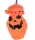Halloween -Cukorka tartó kéz narancssárga