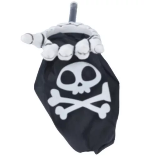 Halloween -Cukorka tartó kéz fekete