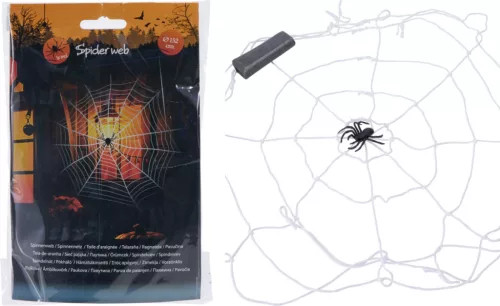 Halloween-i pókháló nyújtható 152 cm 