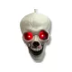Halloween dekor koponya ledes  20*15*12cm csak világít 
