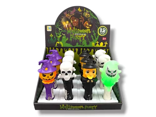 Halloween - Világító bot -17*7,5*5cm világít és hangot ad ki 