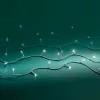 Fényfüzér LED-es (180 LED) hideg fehér fénnyel 1350 cm kültéri/beltéri fehér