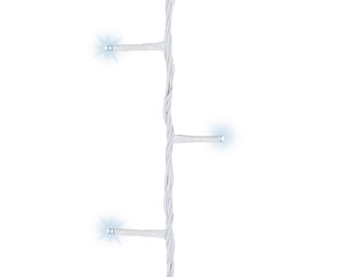 Fényfüzér LED-es (240 LED) hideg fehér fénnyel 1800 cm kültéri/beltéri fehér