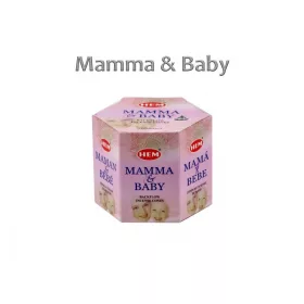 Backflow-lefelé áramló füstölő kúp Mamma and Baby 40db Hem