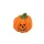 Kerámia halloween tök narancs 5,3x5,2cm