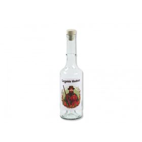 Pálinkás palack Legjobb vadász 0,5 l 7x7x28 cm 