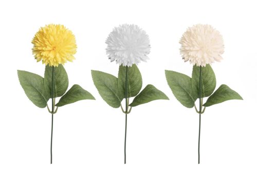 Élethű szálas krizantém 6x40 cm 3 féle, választható