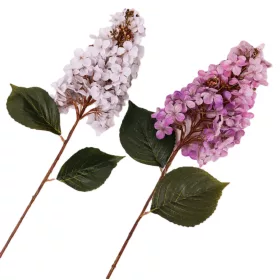   Élethű mű bugás hortenzia szál, 80 cm – 2 féle színben választható/db