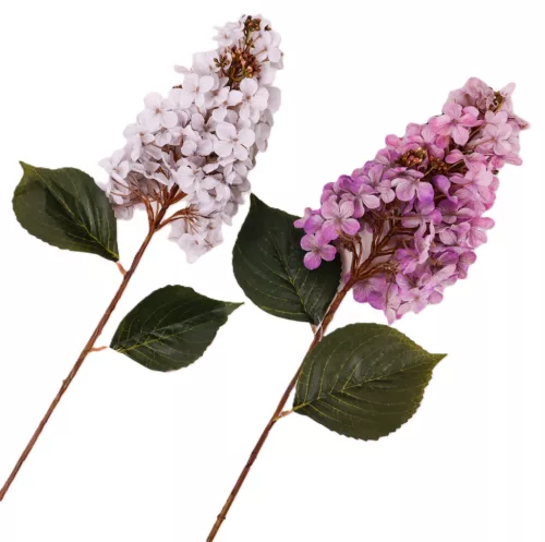Élethű mű bugás hortenzia szál, 80 cm – 2 féle színben választható/db