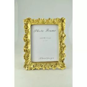 Képkeret gold leveles 14x19 cm 
