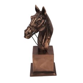 Szobor ló fej 11x9x21cm