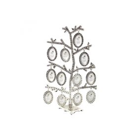 Családfa képkeret ovális 12 részes