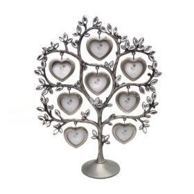 Családfa képkeret szív 8 részes