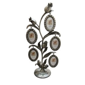 Családfa képkeret ovális 5 részes