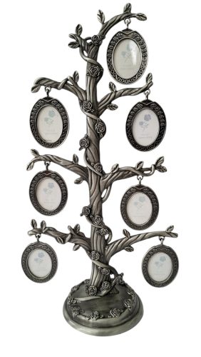 Családfa képkeret kör 7 részes