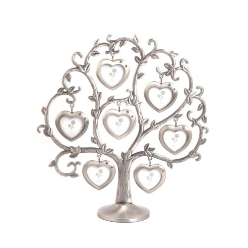 Családfa képkeret szív köves 7 részes