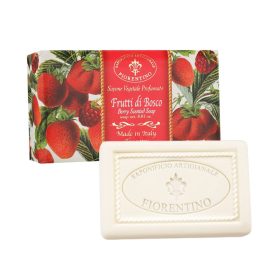   Bogyós gyümölcs illatú olasz dekor szappan díszcsomagolásban 250 g