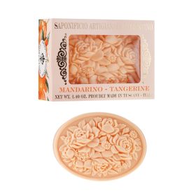 Mandarin illatú olasz dekor szappan díszdobozban 125 g