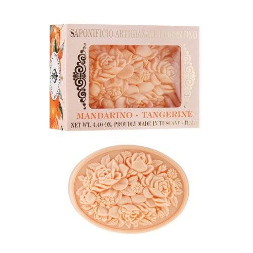 Mandarin illatú olasz dekor szappan díszdobozban 125 g