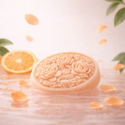 Mandarin illatú olasz dekor szappan díszdobozban 125 g