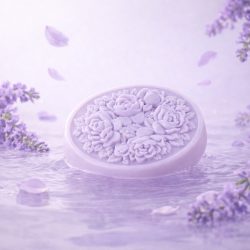 Lilaakác illatú olasz dekor szappan díszdobozban 125 g